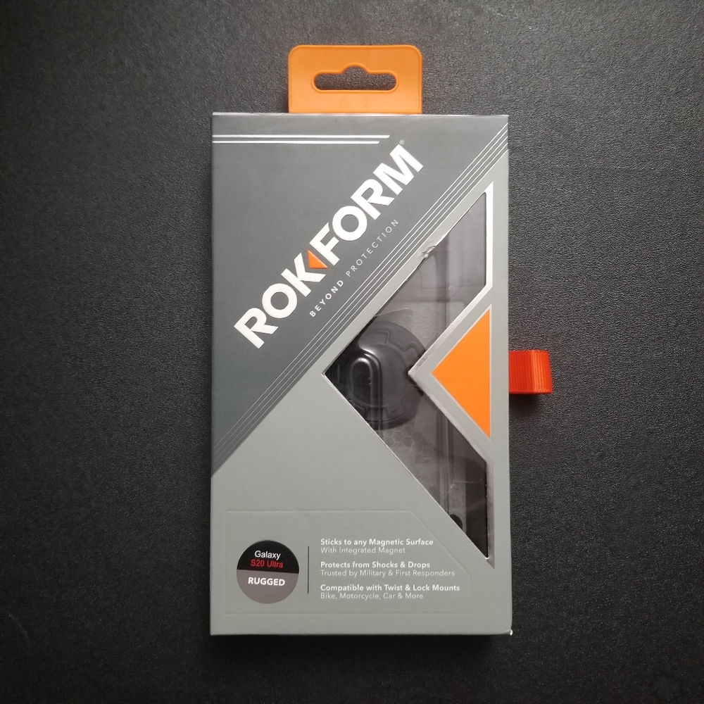 Rok Form Samsung Galaxy S20 Ultra Black Magnetic Phone Case